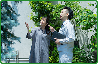 調査の様子の写真